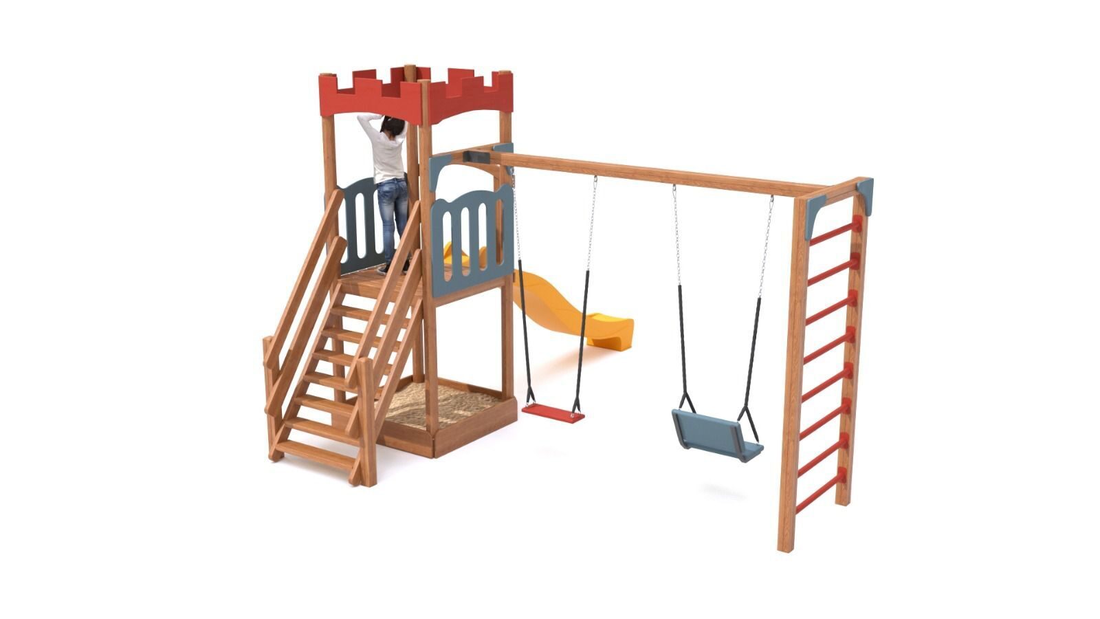 Children's play complex BS 111.24